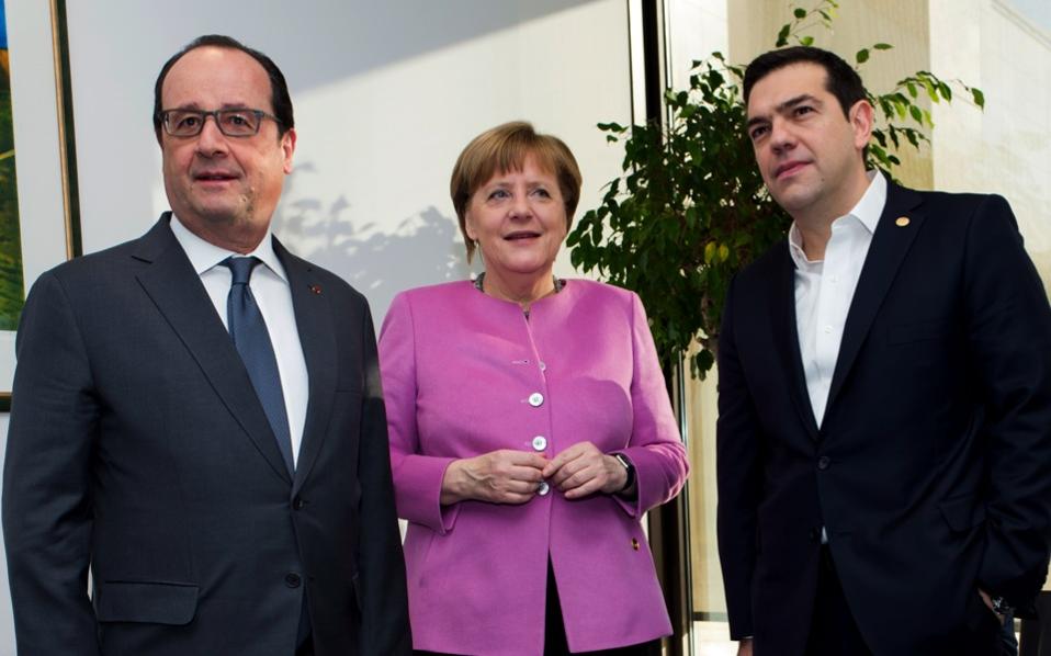 Tsipras Merkel Hollande Agree On Open Borders Until March 6 News Ekathimerini Com
