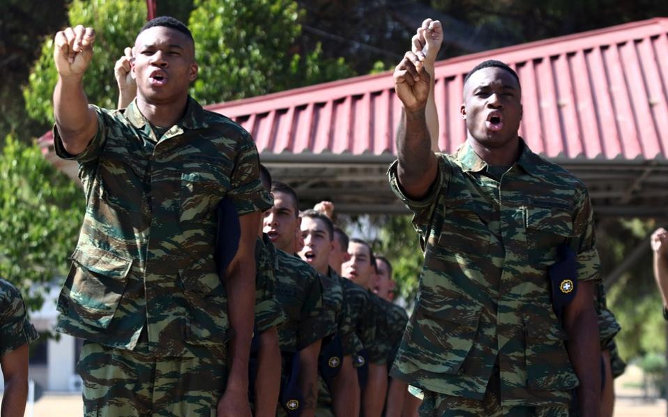 Antetokounmpo brothers take enlistment oath | Multimedia ...