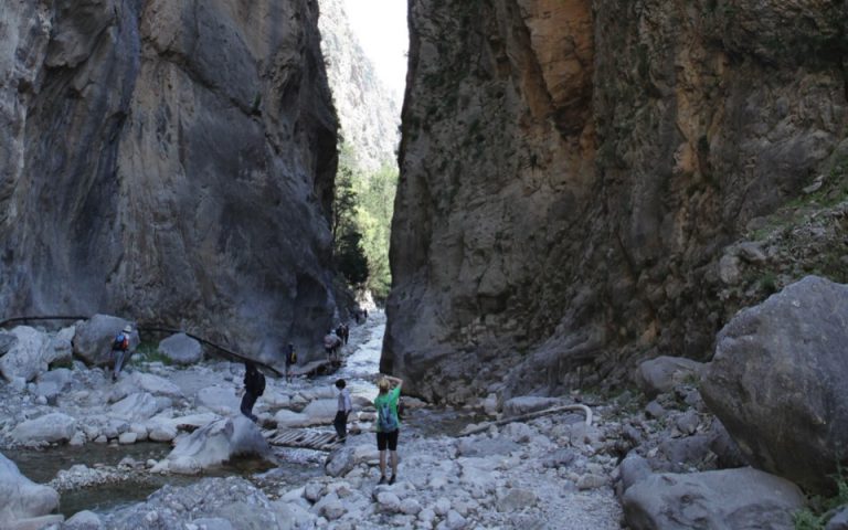 German hiker airlifted to safety after rescue from Samaria Gorge