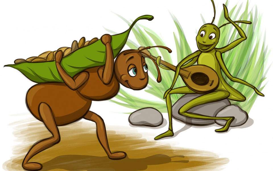 The Ant and the Grasshopper (a new version)