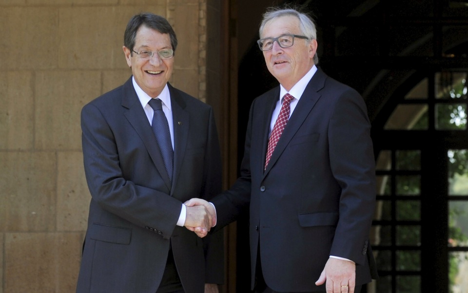 EU’s Juncker praises Cyprus recovery after bailout