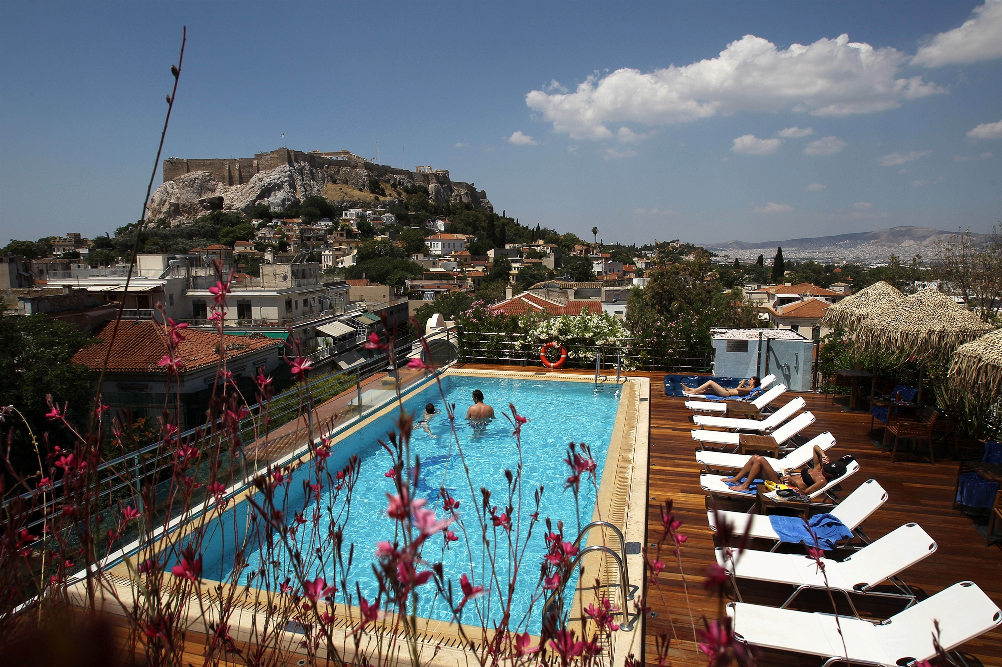 Athens hotel rates have soared