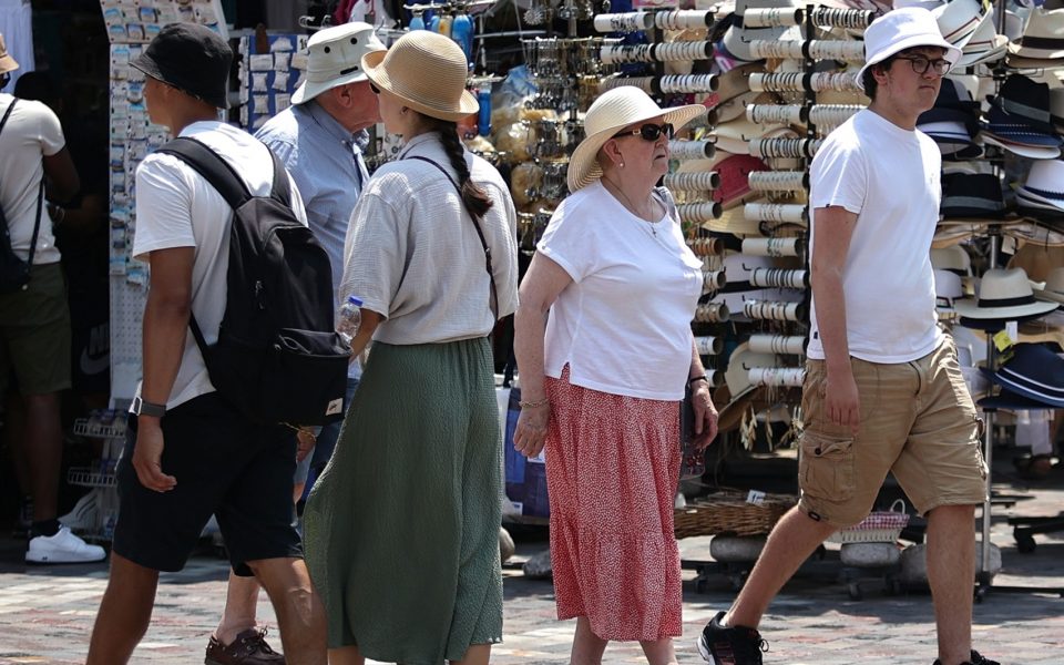 Greece in the top five for its main visitor markets