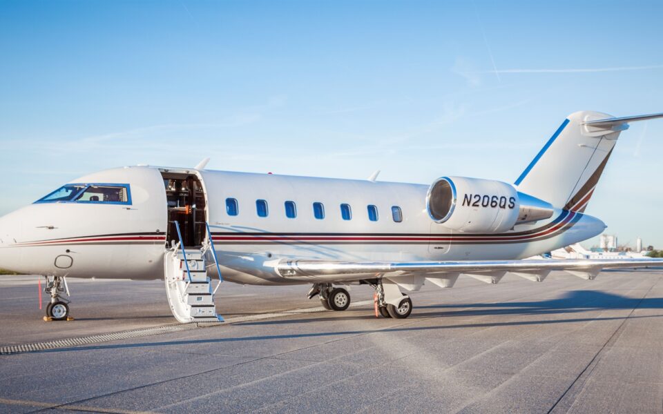 Private jet traffic is projected to rise 50% this year