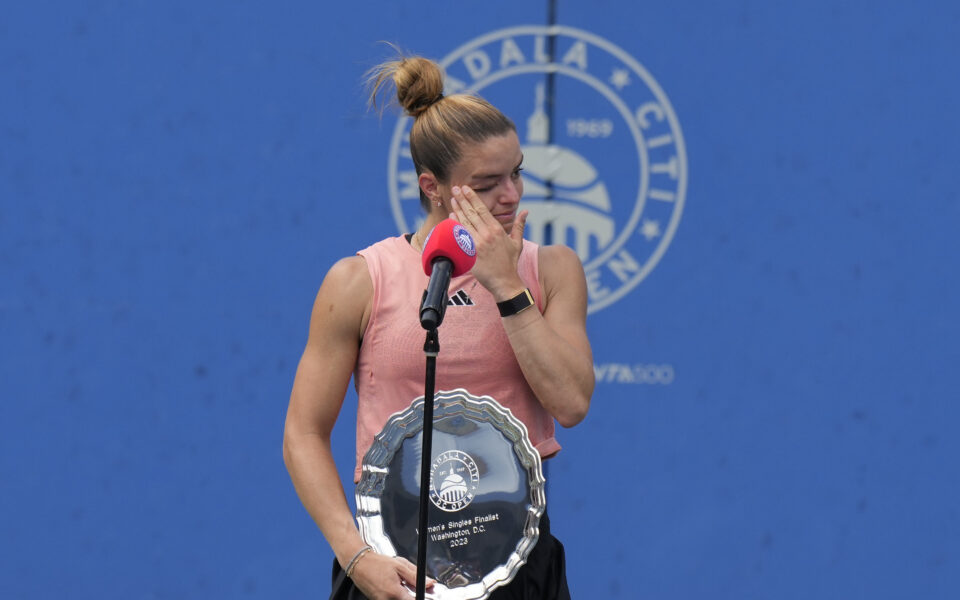 Coco Gauff defeats Maria Sakkari in Washington for her fourth title