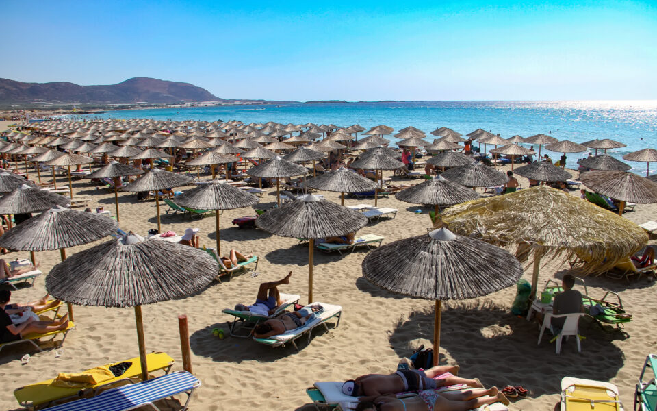 The spread of rented lounge chairs on Greece’s beaches brings a pledge to increase inspections