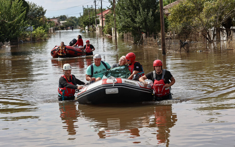 Rainfall during Daniel much higher than 2020 Ianos storm