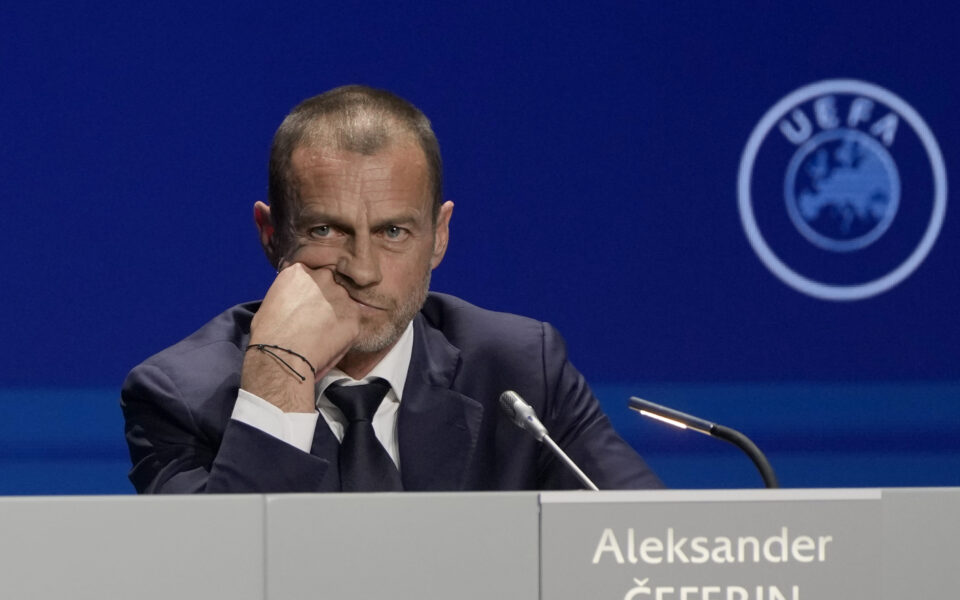 Referee safety in Greece ‘a problem,’ UEFA president says