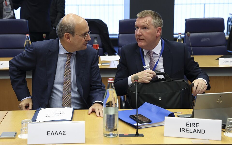 Hatzidakis attends Eurogroup, ECOFIN meetings in Luxembourg