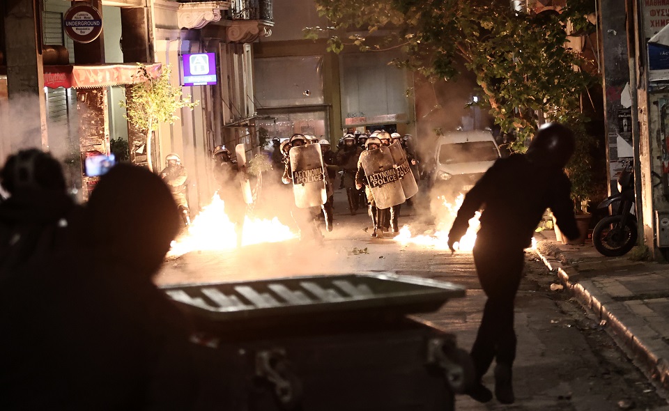 Dozens arrested over anniversary street riots