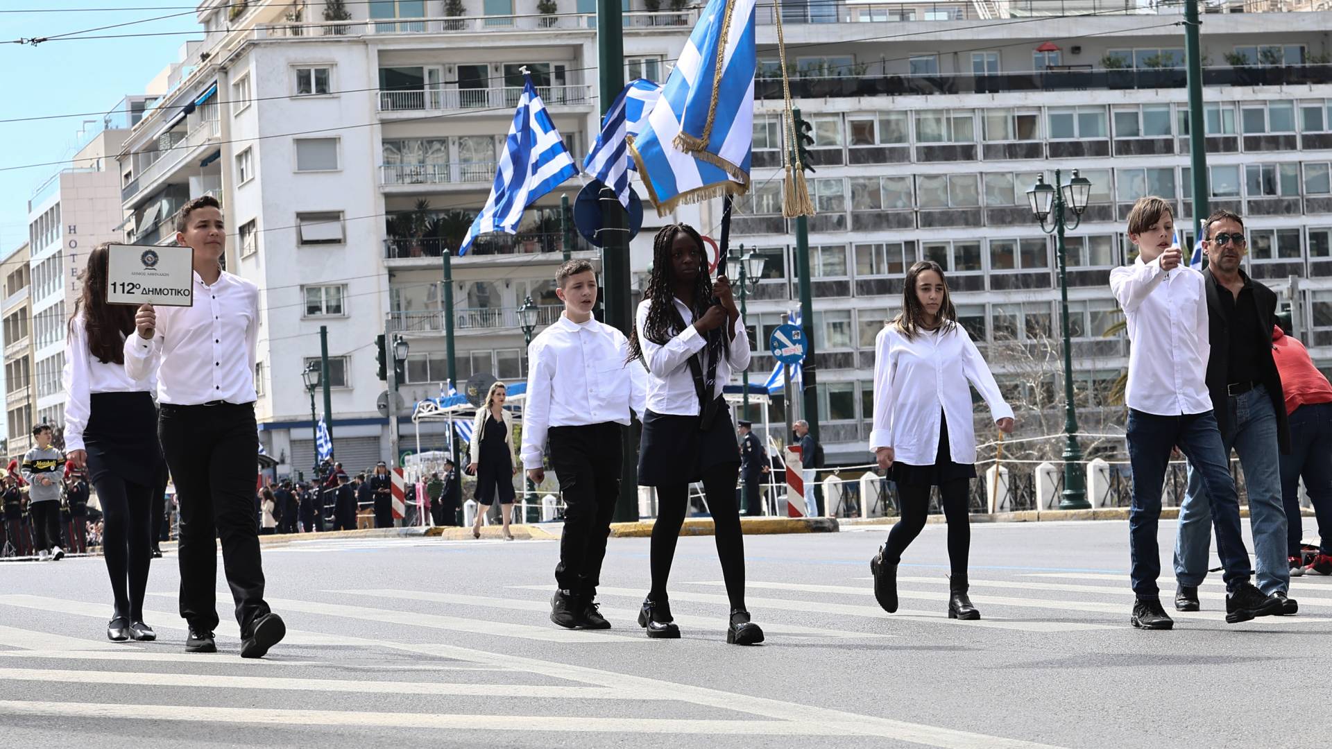 Student parade held in Athens to commemorate War of 
