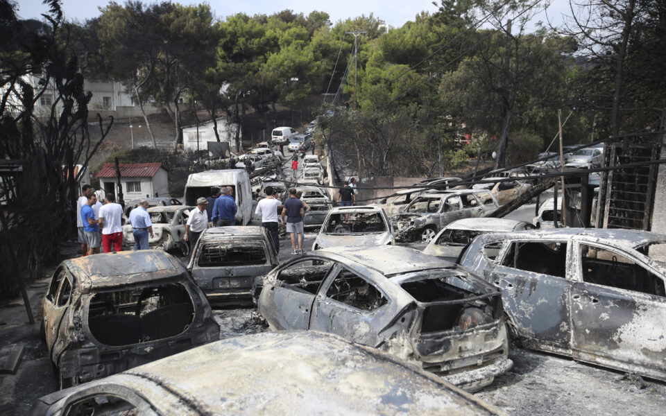 5 ex-officials were convicted over Greece’s deadliest fire but freed after paying fines