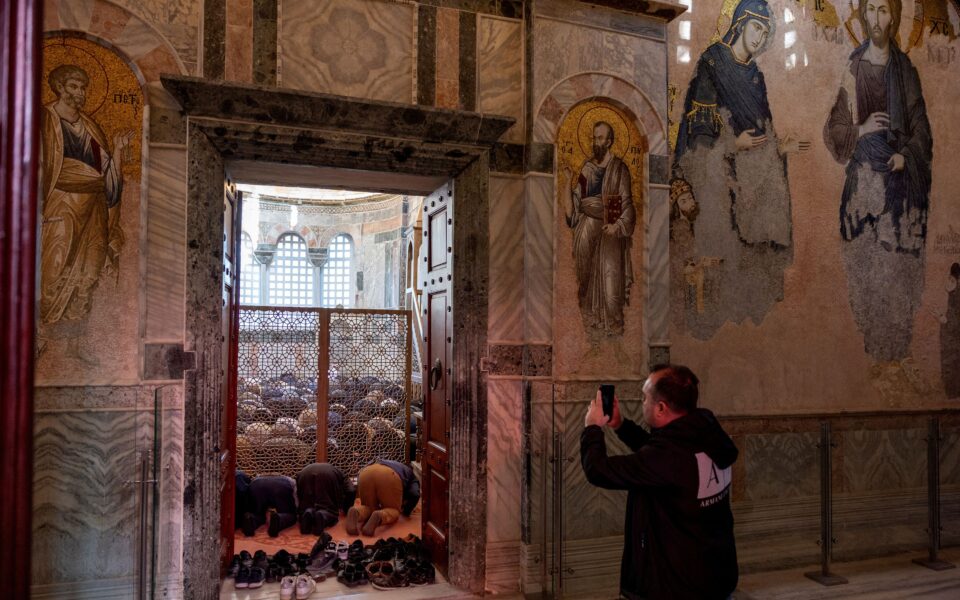 Turkey reopens ancient church with prized mosaics to Muslim worship