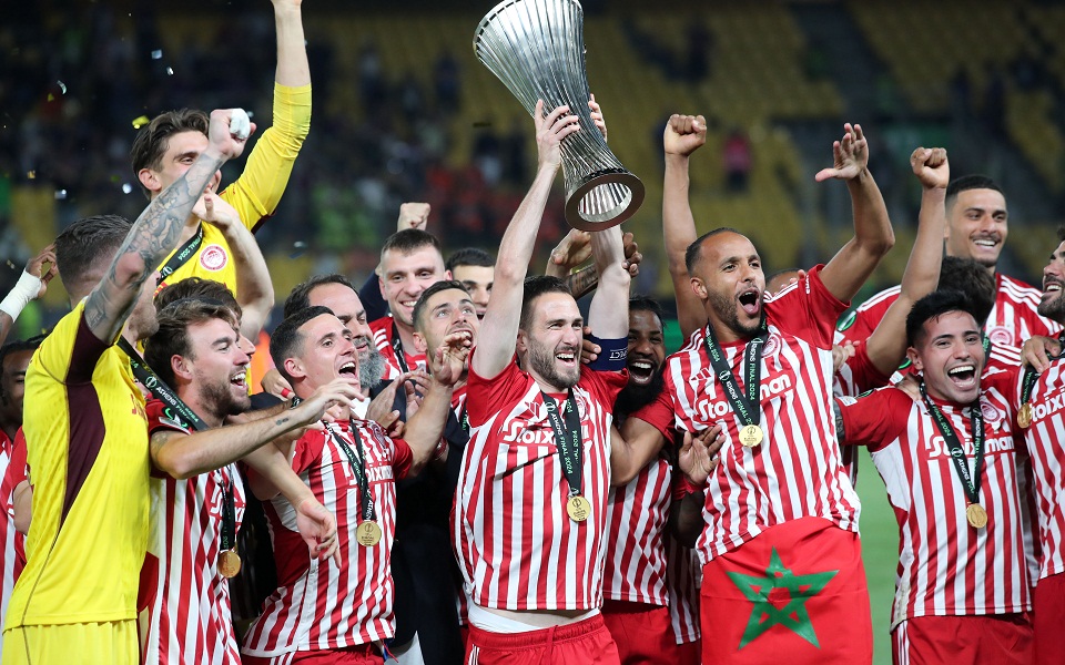 Olympiakos triumphs in Conference League final