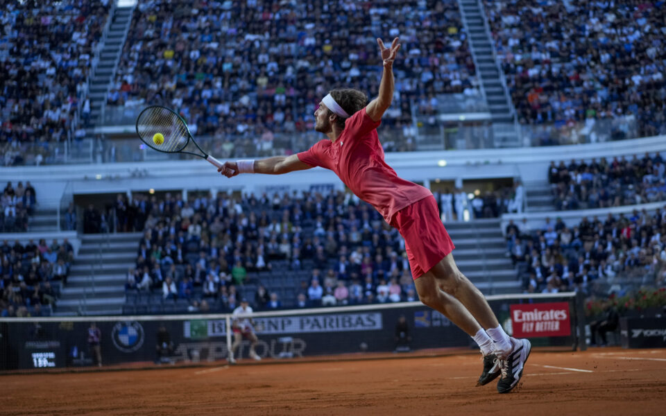 Jarry takes down Tsitsipas to face Paul for spot in Rome final