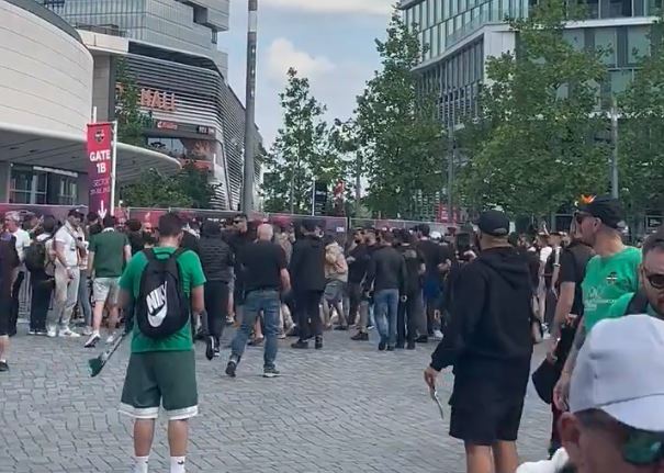 Fenerbahce hooligans attack Panathinaikos fans ahead of EuroLeague in Berlin