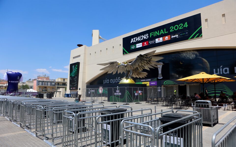 Security ring round Athens for Euro final