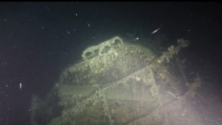Sunken cargo vessel found after almost 50 years