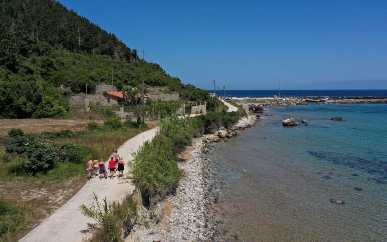 American tourist found dead on small Greek island west of Corfu. 3 other tourists are missing