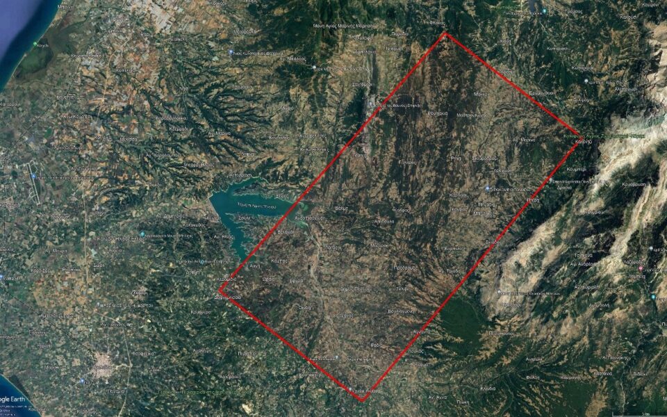 Copernicus system activated to map burned areas in Achaia, Ilia