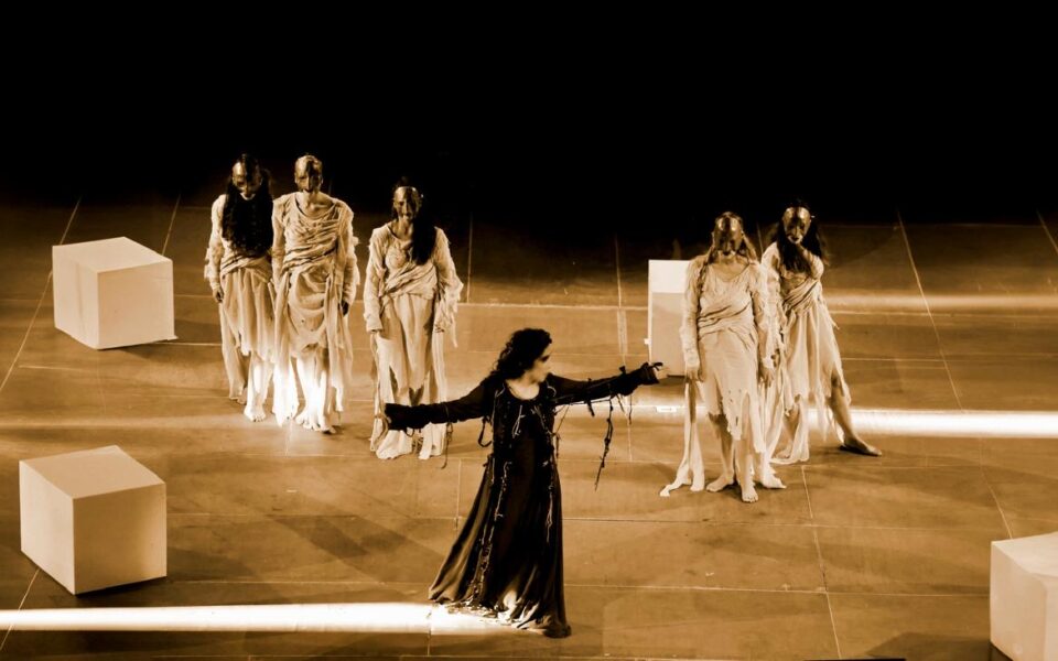 ‘Six women in Greek Tragedy’ this summer beneath the heights of the Acropolis.