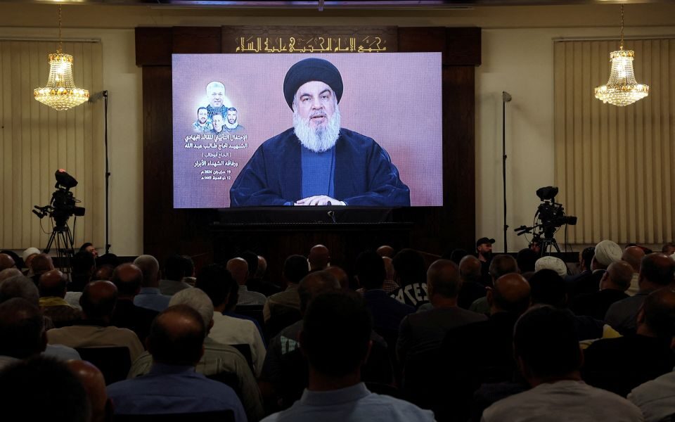 Hezbollah head threatens Cyprus in televised address