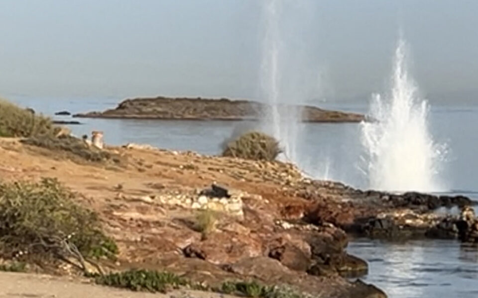 Old mine destroyed in controlled explosion