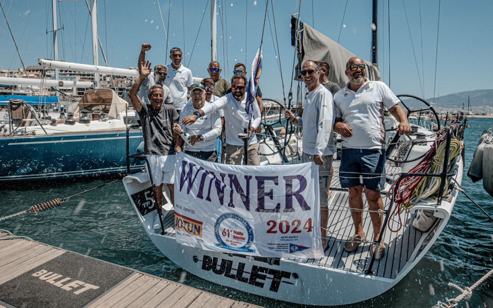 Dimitris Deligiannis’ boat bullets to victory at the Aegean Rally