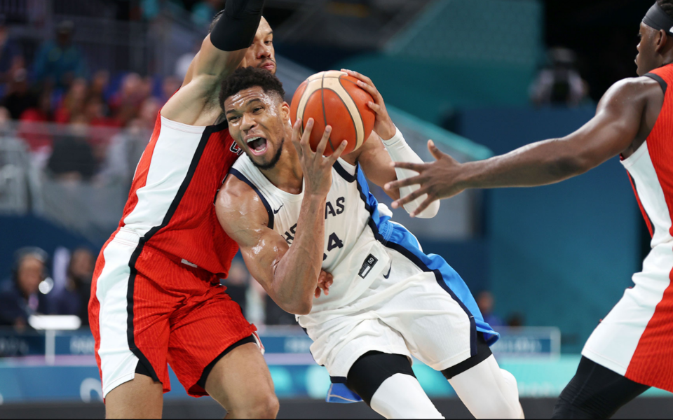 Greece’s valiant effort not enough as Canada prevails 86-79