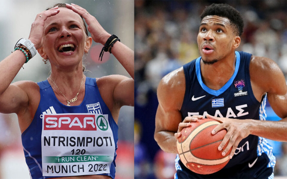 Antetokounmpo and Ntrismpioti named Greece’s flag bearers for Paris Olympics