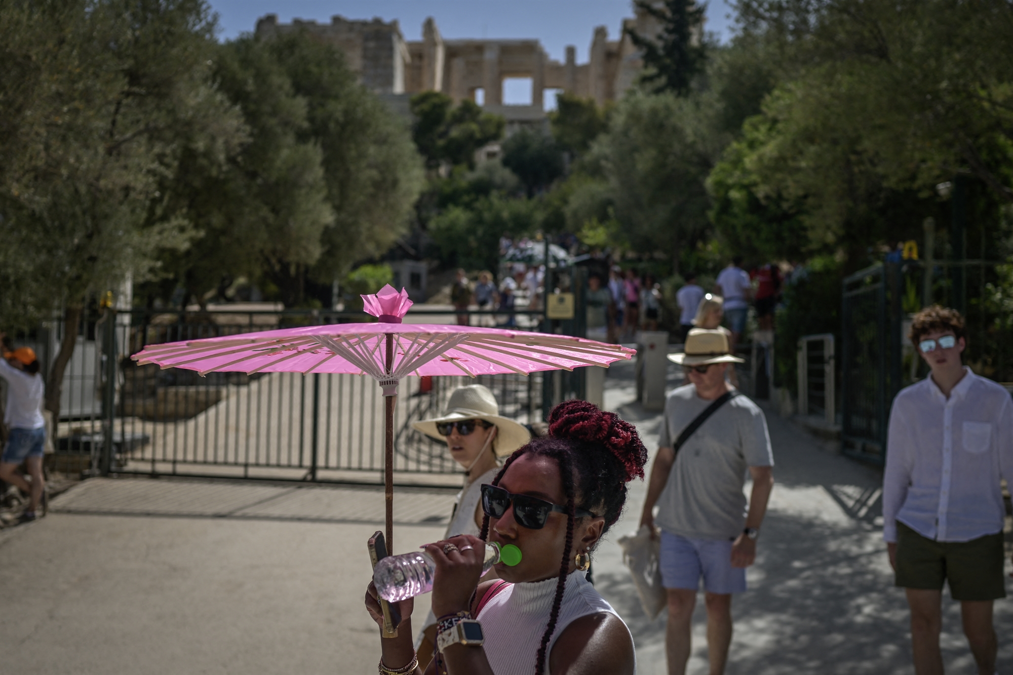 Athens’ tourism miracle getting warped in the heat