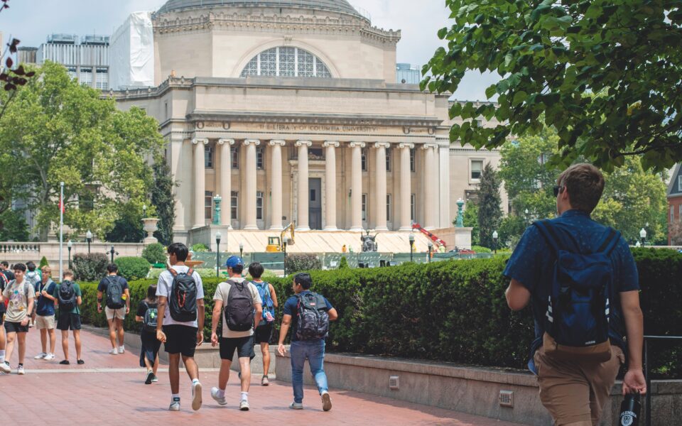 The Greek attributes that brought Columbia University to Athens