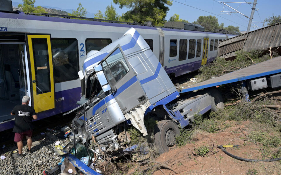 Train services resume after collision with truck in Avlida