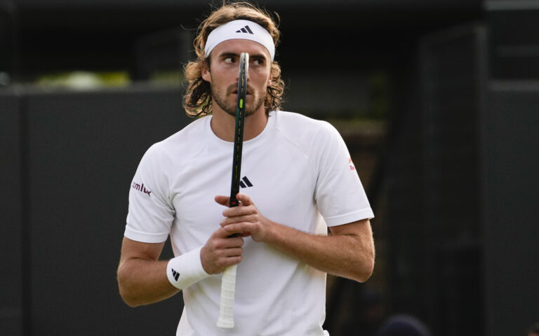 Tsitsipas knocked out in the second round at Wimbledon