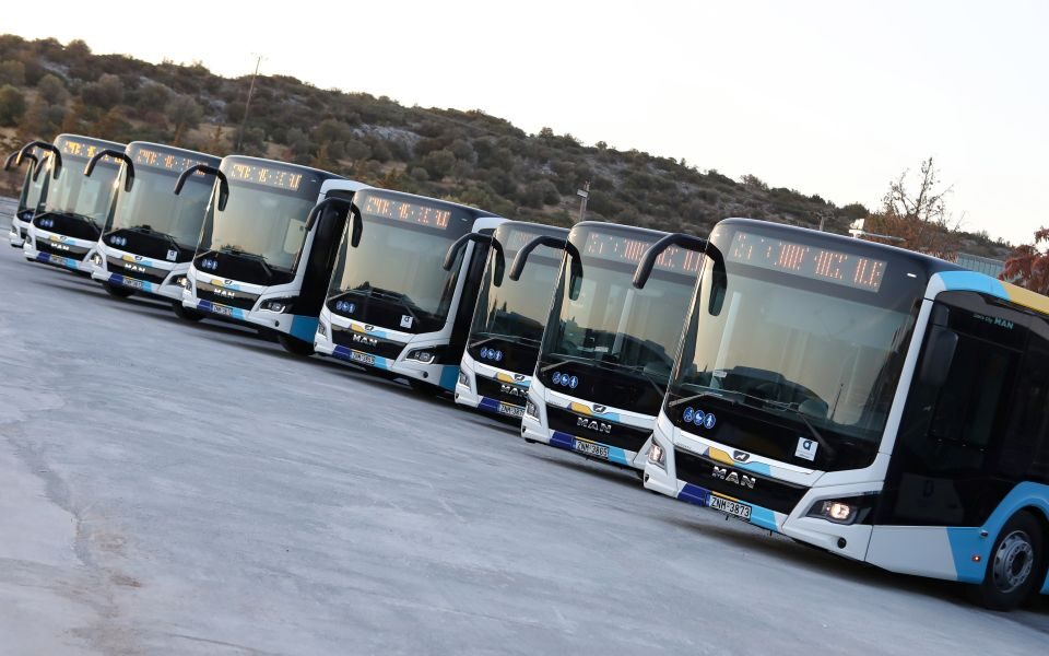 Thirty new buses hit the streets in Athens