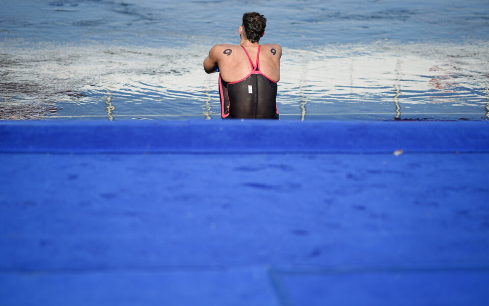 Kynigakis finishes tenth in men’s 10km marathon swimming at Paris 2024