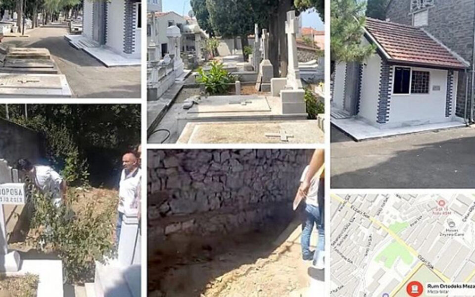 Greek Orthodox cemetery in Istanbul vandalized