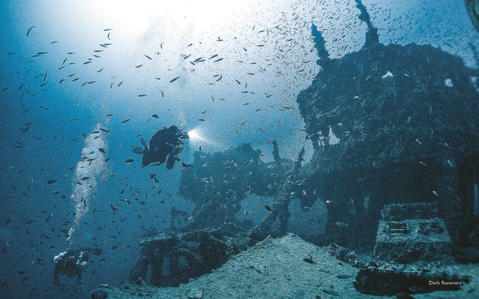 Chasing shipwrecks in the Aegean