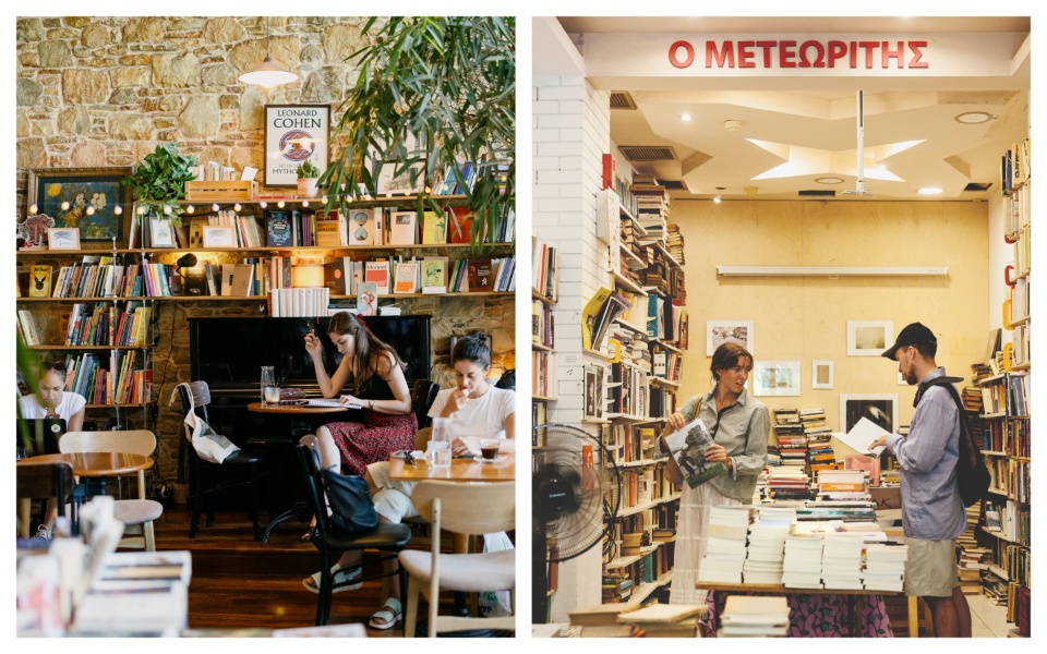 Bookstores in Athens are defying the digital trend