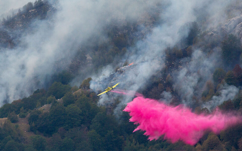 Wildfire on Mt Pangaio rages for sixth day