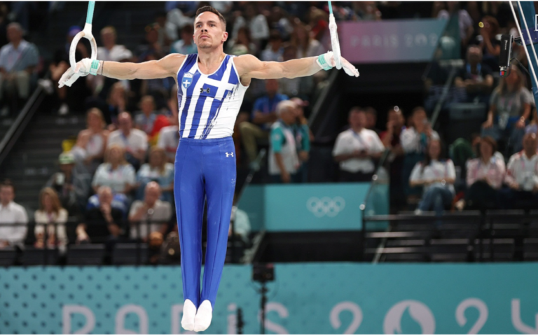 Petrounias wins bronze in the rings