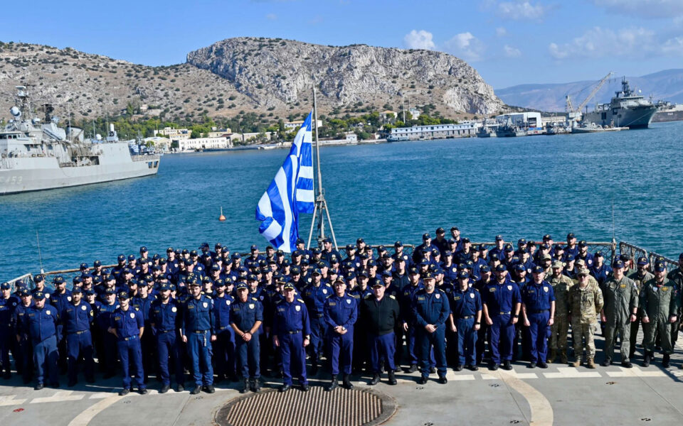 Frigate Psara returns to Greece after completing mission in Red Sea