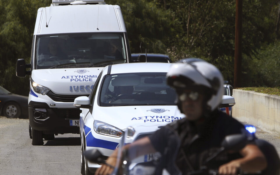 Cyprus president fires police chief and deputy over the embarrassing escape of a convicted killer