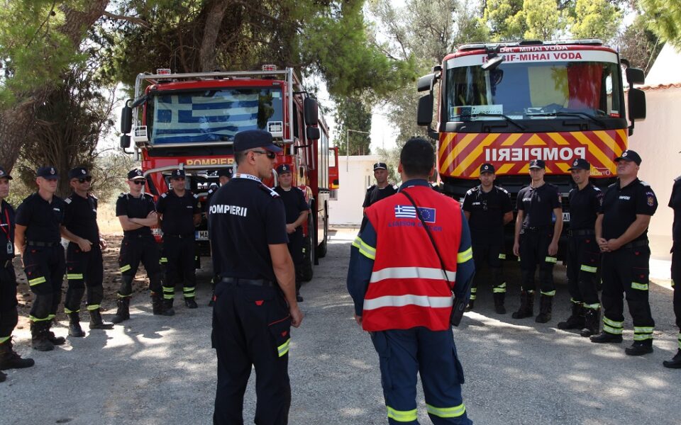 European firefighters in Greece to prepare for climate change back home