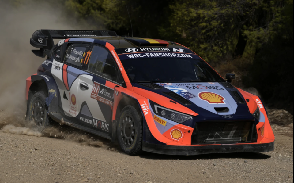 Belgian duo Neuville and Wydaeghe win Acropolis Rally