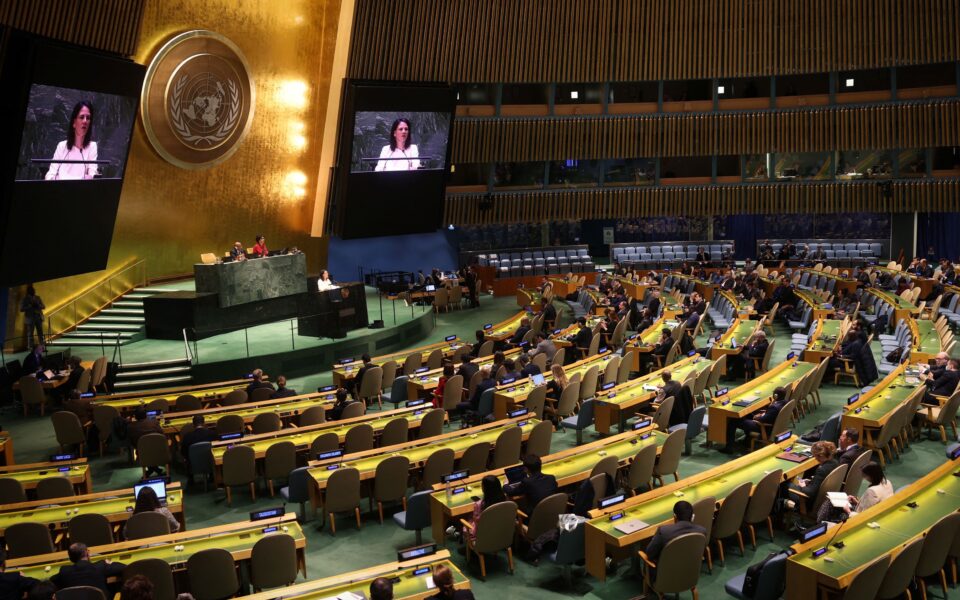 Greece votes in favor of Palestinian resolution at UN General Assembly