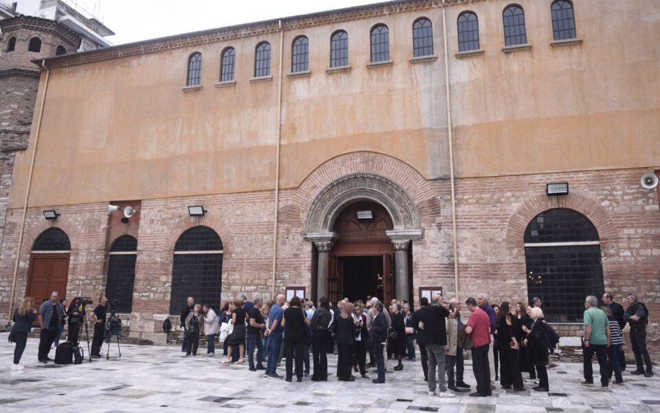 Memorial for Greek student killed in Jaffa attack held in Thessaloniki