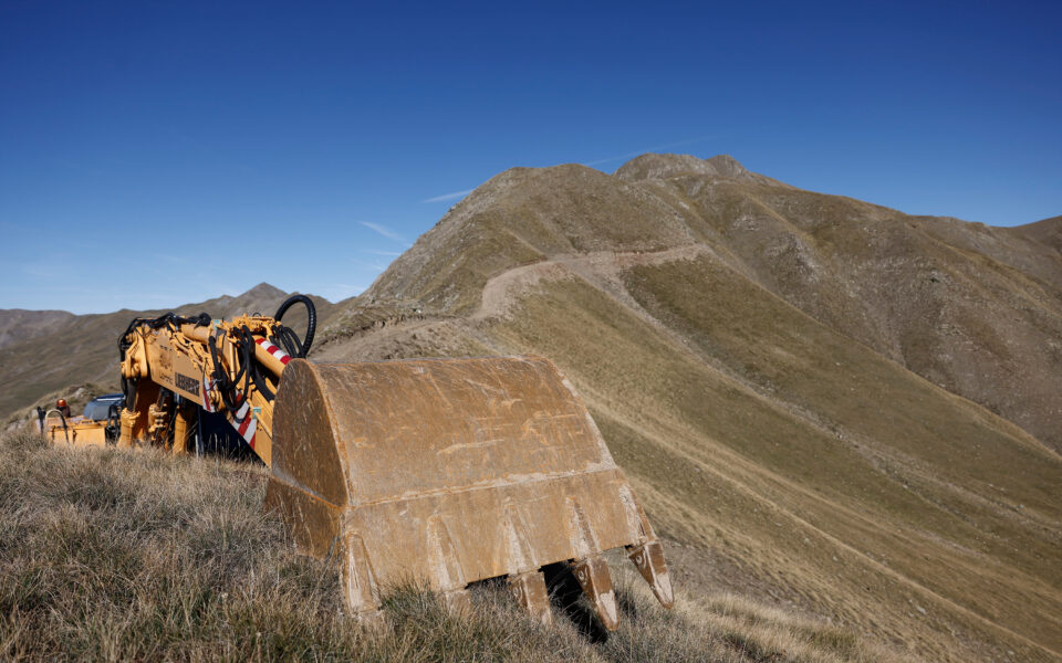 Road sparks crisis over the slopes of Mt Grammos