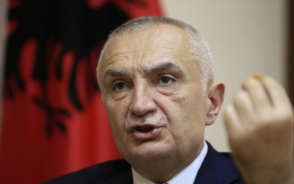 Albania’s ex-president Meta detained by police, spokesman says