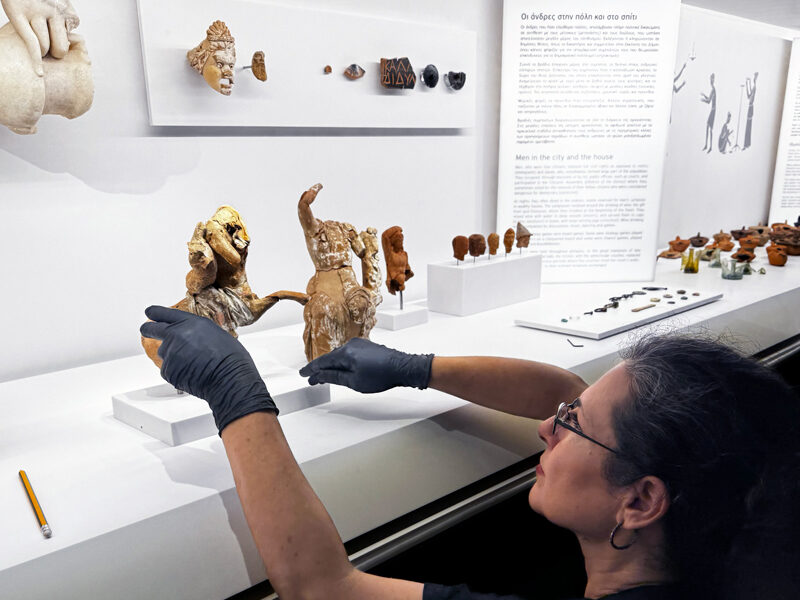 Artifact conservation in the spotlight at Acropolis Museum